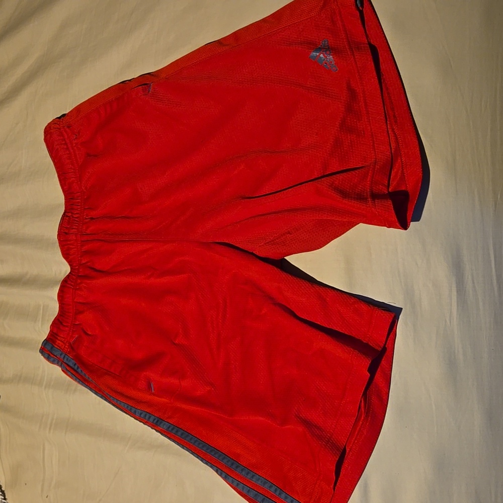 Red Adidas Shorts